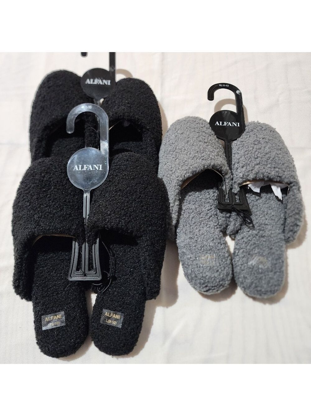 New Alfani shearling sherpa slippers house shoes